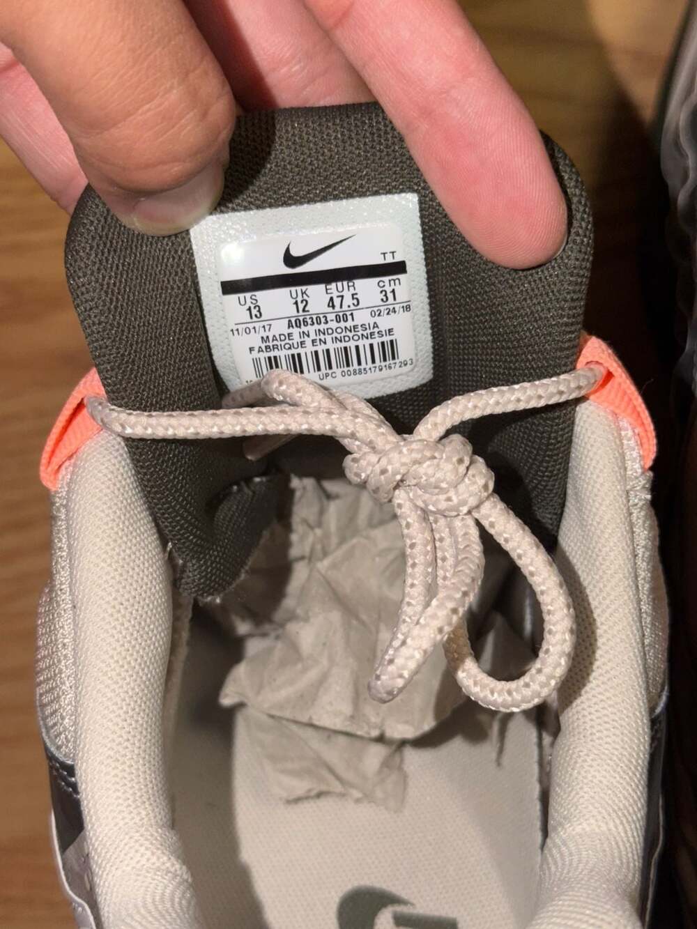 Nike Air Max 95 Camo Sunset (AQ6303-001) SZ 13M ‼️SHIP NEXT DAY‼️ NO BOX CLEAN🧼 - Picture 6 of 11